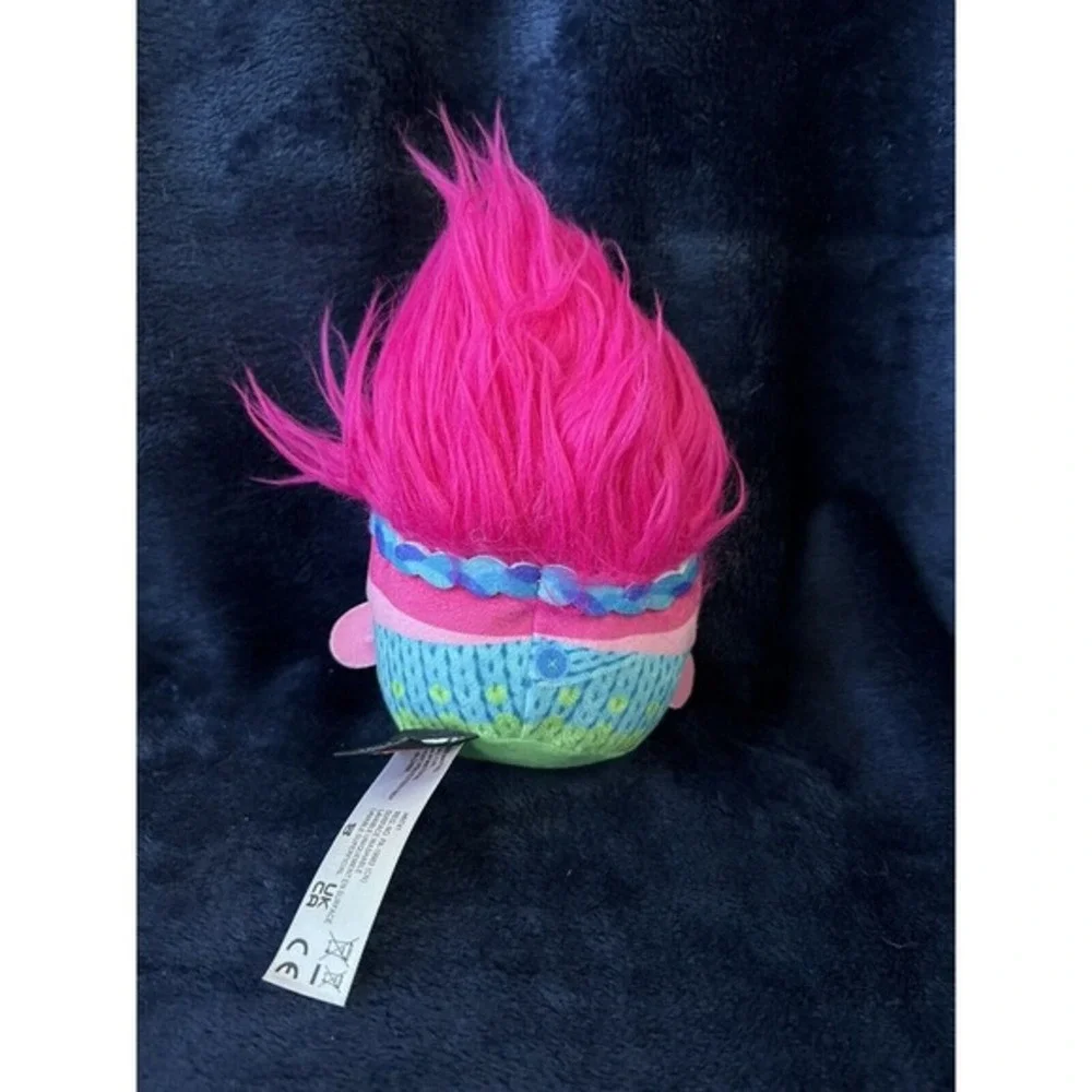 Mattel‎ Trolls Band Together Hairmony Mixers Sound Plush - QUEEN POPPY (6 inch)